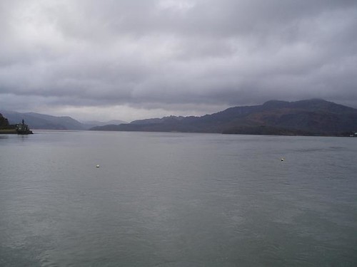 A Gloomy View Up the Mawddach Estuary