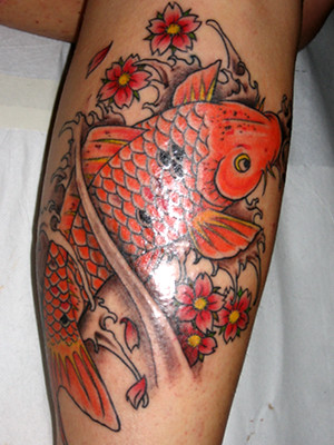 tattoo carpa. Carpa koi by Manuel Natale