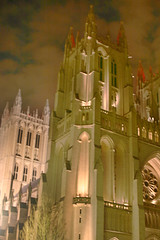 Cathedral by night