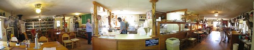 Inside Mrs Mac's BBQ Restautrant, Wimberly, Texas, USA