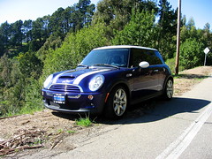 Mini Parked on Grizzly Peak 2