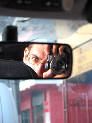 self portrait in manaus traffic