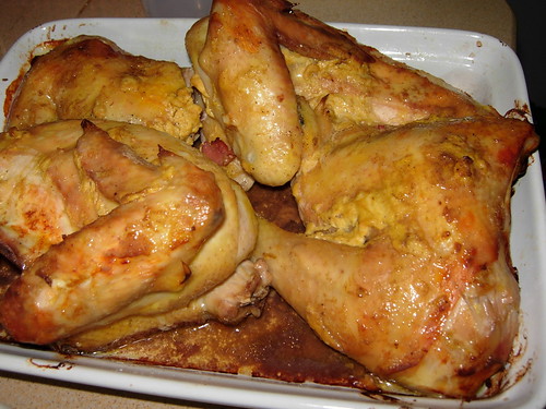 roast chicken with dijon mustard