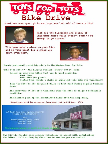 Toys for Tots - Bike Drive