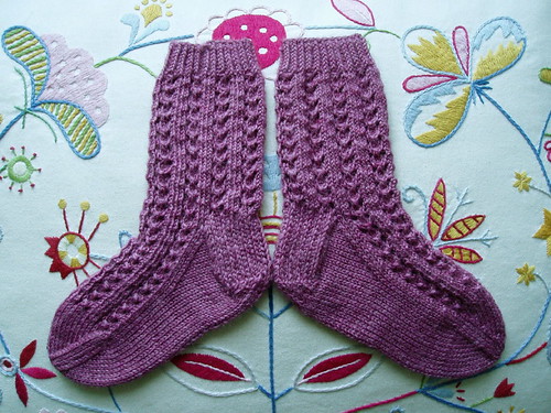 Simply Lovely Lace Socks