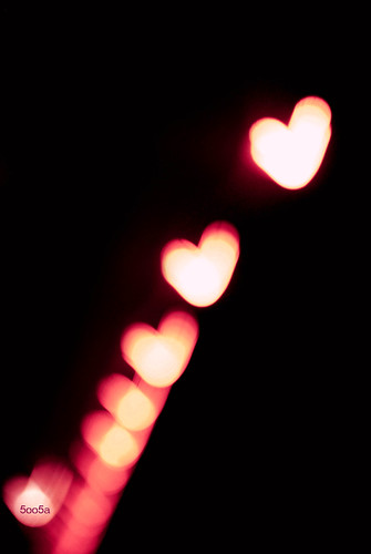 heart-shaped bokeh♥