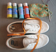 Painted Shoes, Supplies