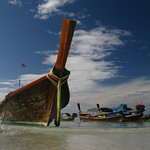 Thailand Beach Longtail Boat