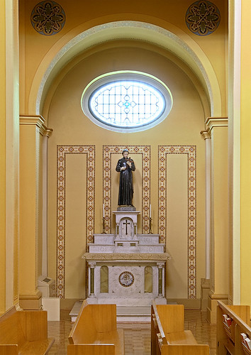 Saint Mary of the Barrens Roman Catholic Church, in Perryville, Missouri, USA - altar of  Saint John Gabriel Perboyre