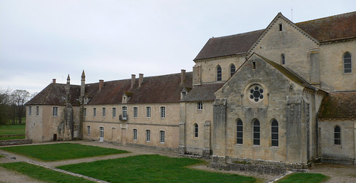Abbaye de Noirlac (Cher, France) by Denis Trente-Huittessan.
