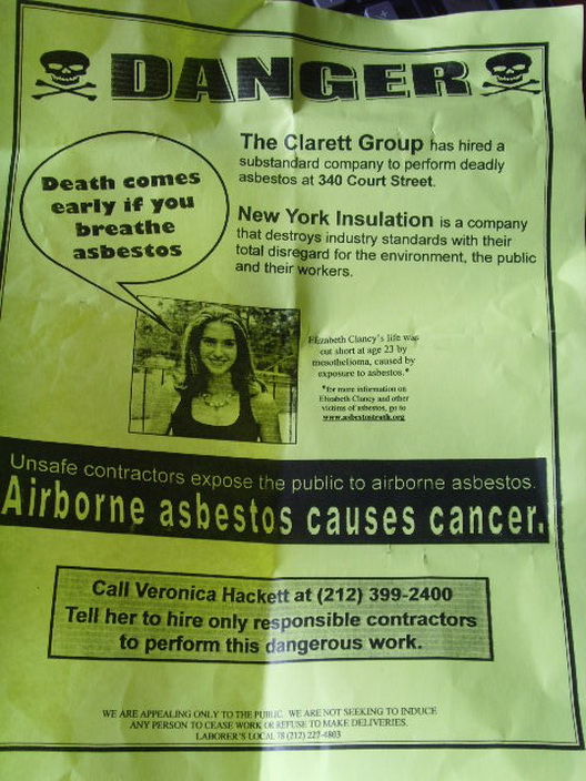 Asbestos Flier