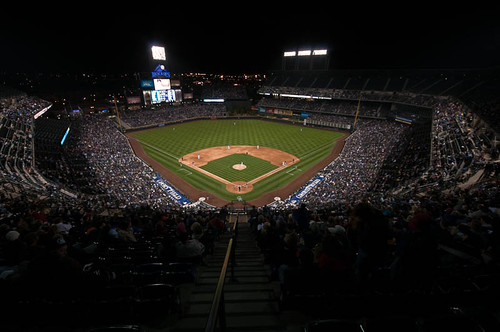 Coors Field At Night