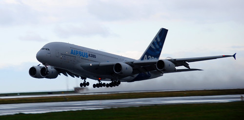 A380 Taking Off