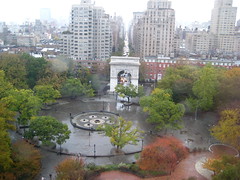 Washington Square Park in the Rain by j_bary, on Flickr