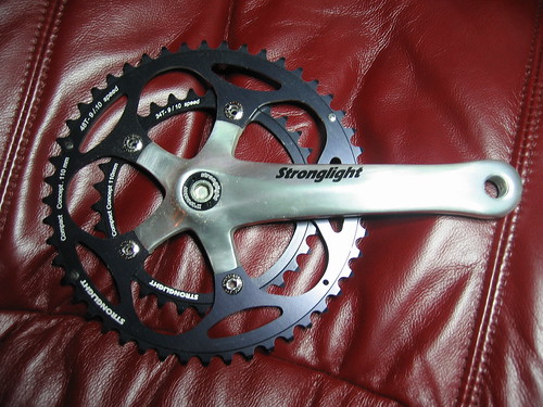 Stronglight Impact compact double crankset