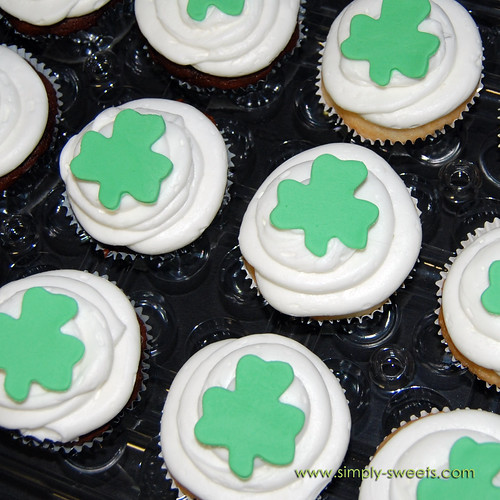 St Patricks Day cupcakes