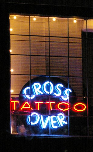  A tattoo shop on the Newport 