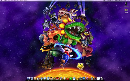 super mario wallpaper. Super Mario Galaxy desktop