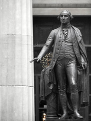 George Washington Statue at Federal Hall, Wall Street, New York by Joseph Hoetzl, on Flickr