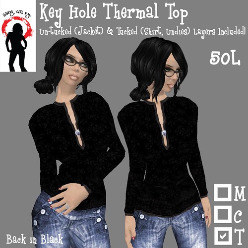 .-*-. HANG THE DJ! .-*-.! Key Hole Thermal! in "Back in Black"