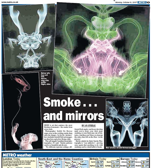 Featured in London's METRO newspaper today by Lumendipity