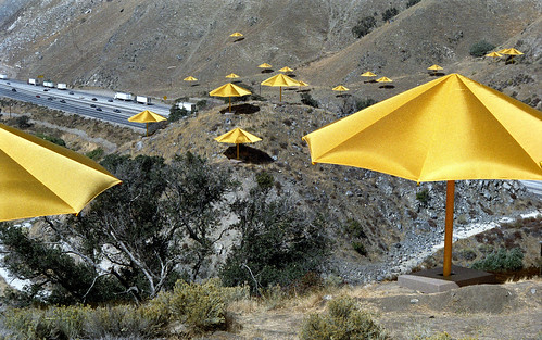 Christo's Umbrellas 1991