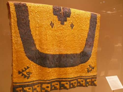 featherwork ancient peru inca amazon