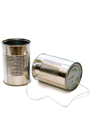 tin can phone by K!T.