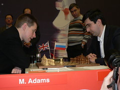 Adams vs Kramnik