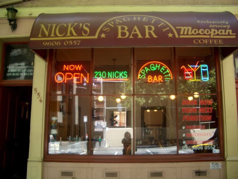Nick's Spaghetti Bar