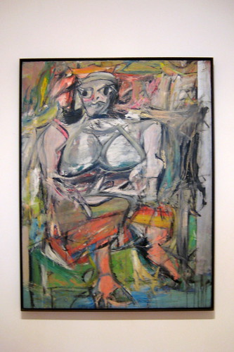 NYC - MoMA: Willem de Kooning's Woman, I by wallyg
