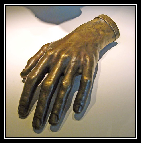 Frédérique Chopin's hand cast.