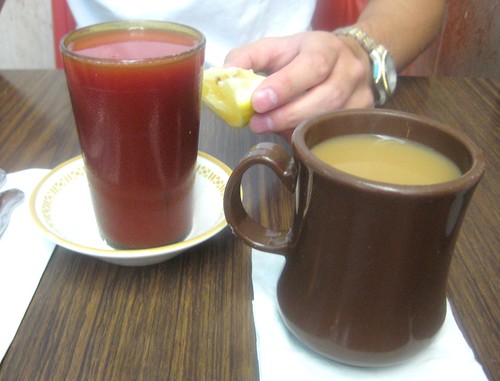 番茄汁和咖啡 Tomato Juice & Coffee