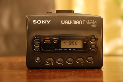 Walkman sony Cassette black