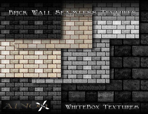 Brick Wall Seamless Textures by Ainoo By Alexx Pelia