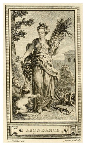 001-La abundancia-Iconologie par figures, ou, Traité complet des allégories…1791