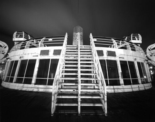 Sundeck Staircase, SS Independence (LF)
