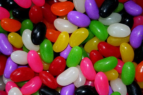 jelly beans that look like people. Jelly Beans