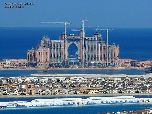 Atlantis The Palm Dubai Photos. The Palm Jumeirah and the