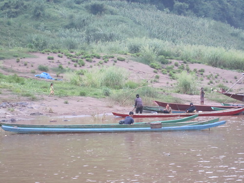 On the Mekong in Laos
