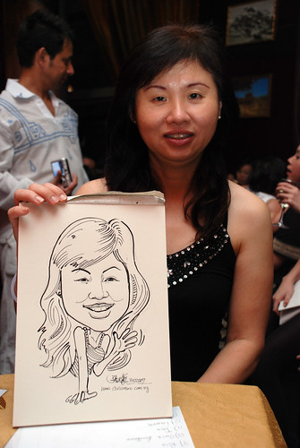 Caricature bithday party 311207 5