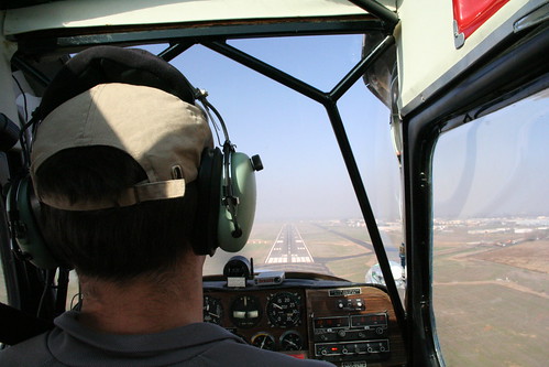 Landing at Merced