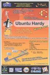 Ubuntu Hardy Rilis Party Poster (Final)