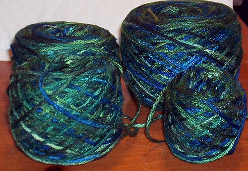 Undertow - 100% Bamboo Yarn Dyed for My Sister-in-Law