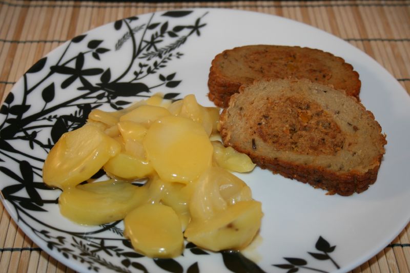 Celebration Roast with cheesy potatoes