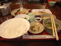 Greateful dinner (in Hokkein mountain cottage)