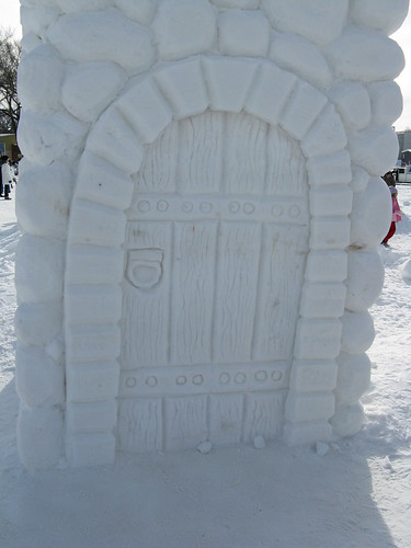 Snowy Door