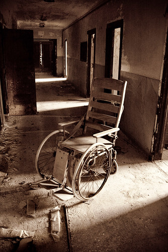 Abandoned Sea View Hospital Wheelchair