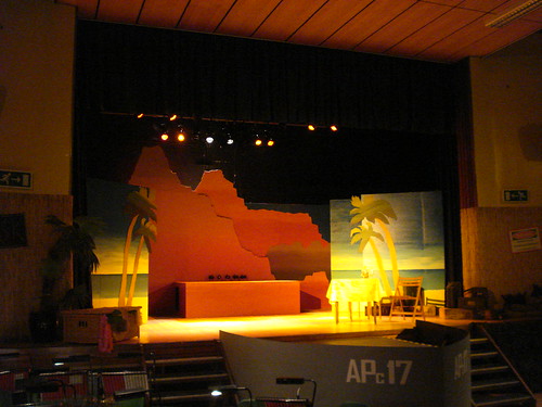 Theatre stage set