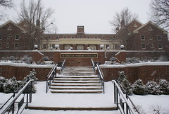 Snowy day at the SHC